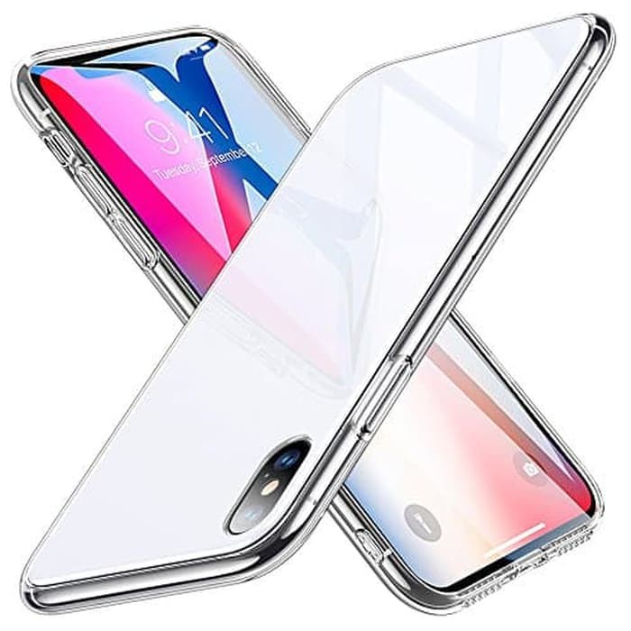 ESR Case iPhone X Glass Back Shell - White