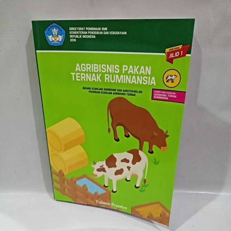 buku agribisnis pakan ternak ruminansia jilid 1 SMK program keahlian agribisnis ternak