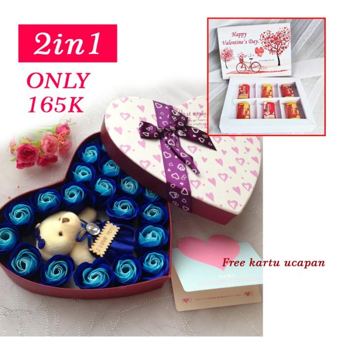 

Promo 2In1 Bunga Valentine/ Kado Valentine/ Coklat Valentine Cp-F0303 Terlaris!!! R33A