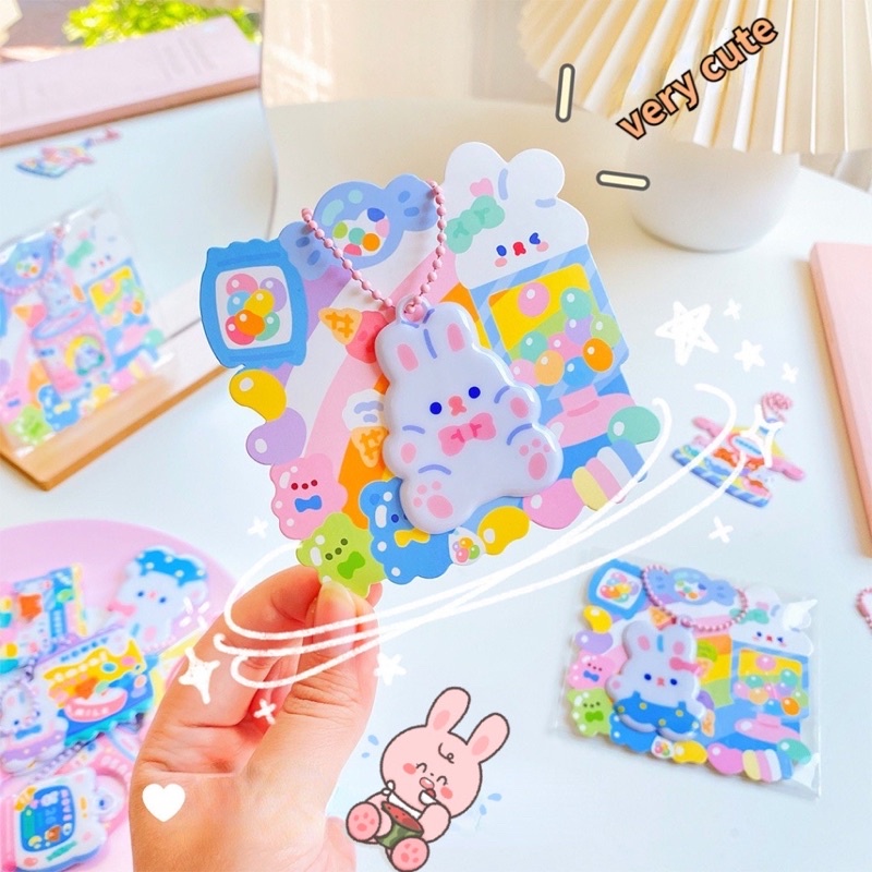 gantungan kunci / keychain lucu model korea