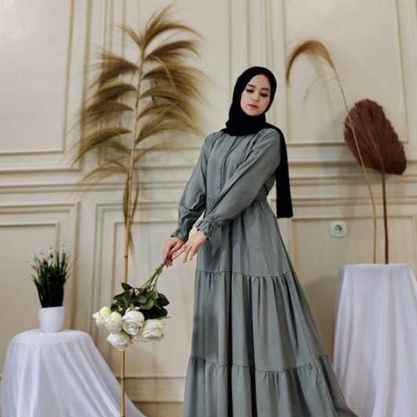 Gamis jumbo L4 // Gamis rayon tuil standar// gamis rayon twil ory halis/gamis rayon twil.terlaris/gamis rayon polos terbaru