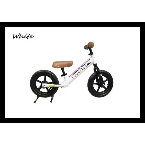 PROMO Sepeda Balance Bike - London Taxi - Kick Bike (White)