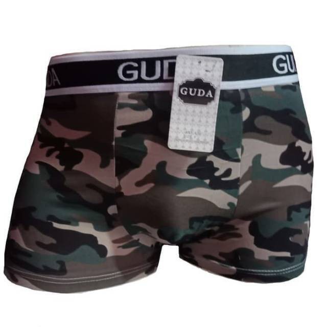 { 3 pcs } GUDA ARMY CELANA DALAM PRIA BOXER