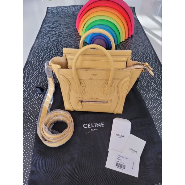 Preloved Celine Nano Luggage ORIGINAL 100% buyback Guarantee