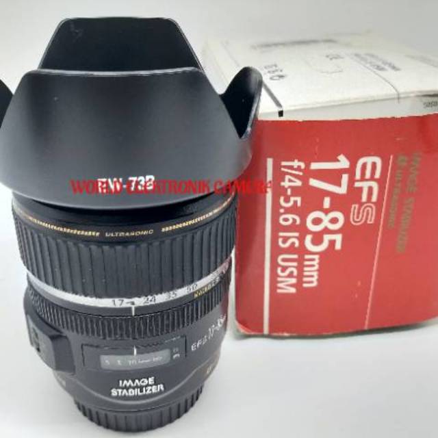 Canon EFS 17-85mm IS USM LENSA WHIDE