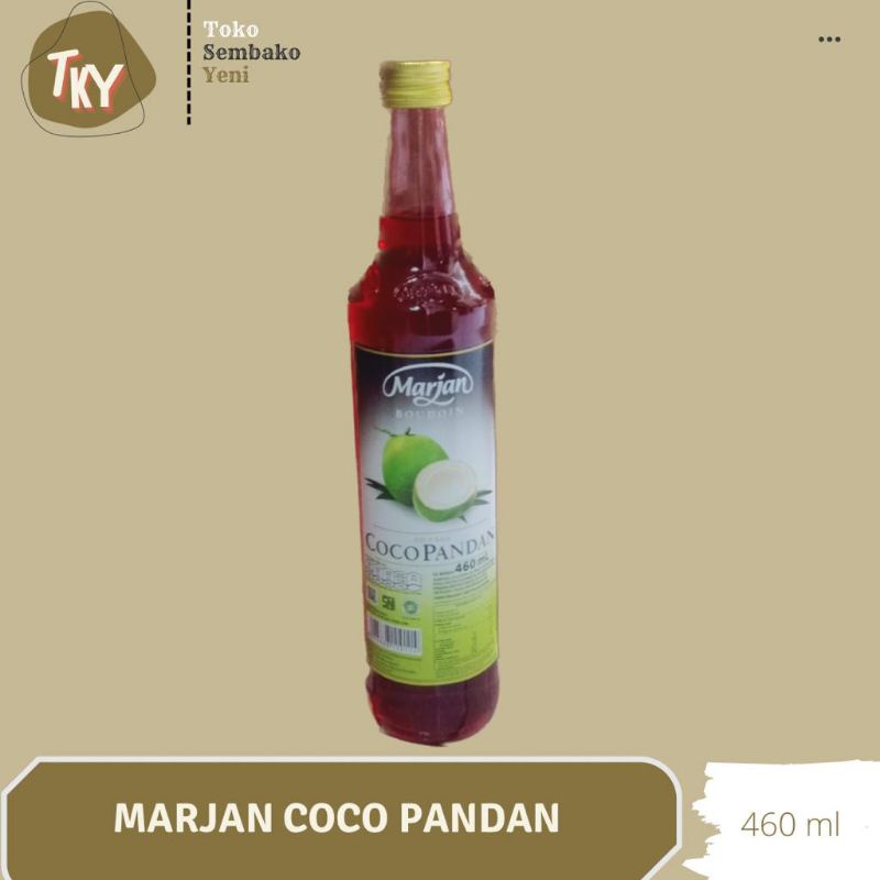 

Marjan Boudoin Sirup 460 ml Rasa Melon / Rasa Cocopandan