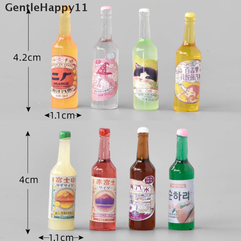 Gentlehappy 5Pcs Miniatur Botol Wine Dekorasi Rumah Boneka 1 / 12