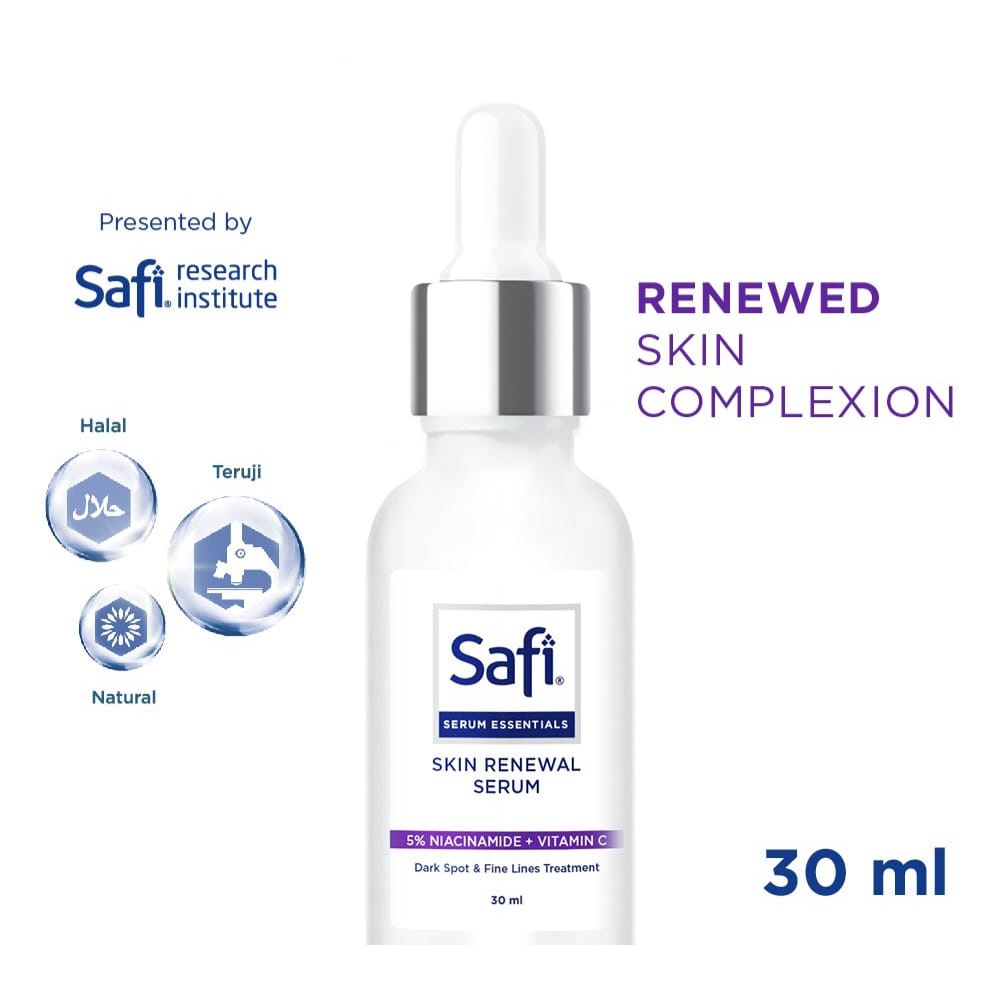 Safi Serum Essentials Skin Renewal Serum Niacinamide Vitamin C 30ml