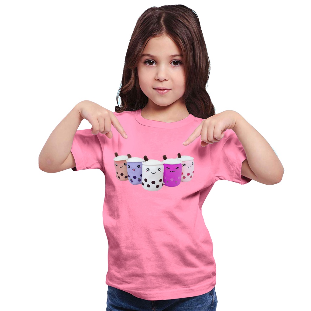 Kaos Boneka Boba Anak |Kaos Anak Perempuan |Kaos Anak Laki Laki |Kaos Anak Murah |Atasan  Anak |baju