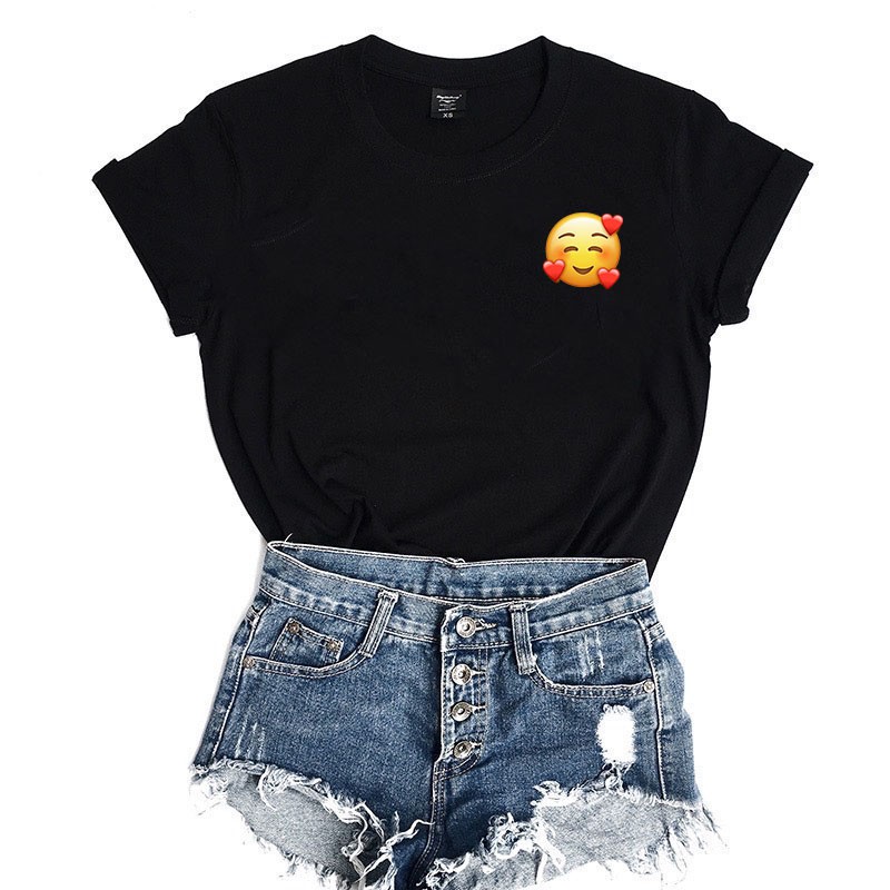 kaos emoji LOVE/ kaos emoji / kaos KATUN 24S