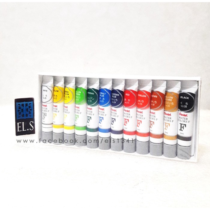 

Pentel Water Color 12 Warna ( Cat Air )