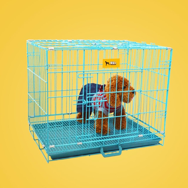 Kandang Besi Lipat Ukuran 70 x 50 x 60 Untuk Anjing dan Kucing-7