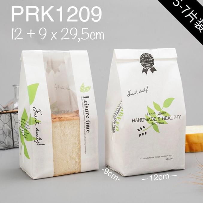 

Kantong Kemasan Roti Tawar PRK12-09 Toast Paper Bag mooncak37