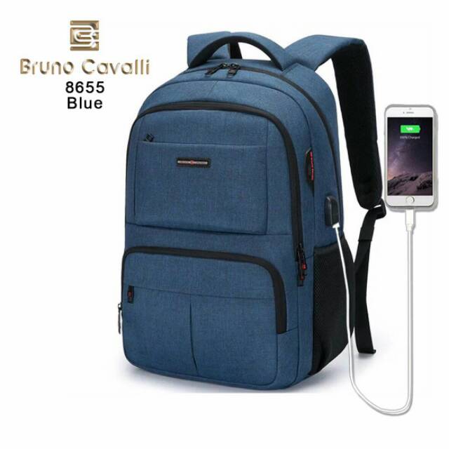 Tas ransel bruno cavalli 8655 original