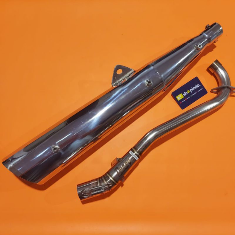 Knalpot Tsukigi Wave 125 Kharisma Supra Fit New Daeng Original