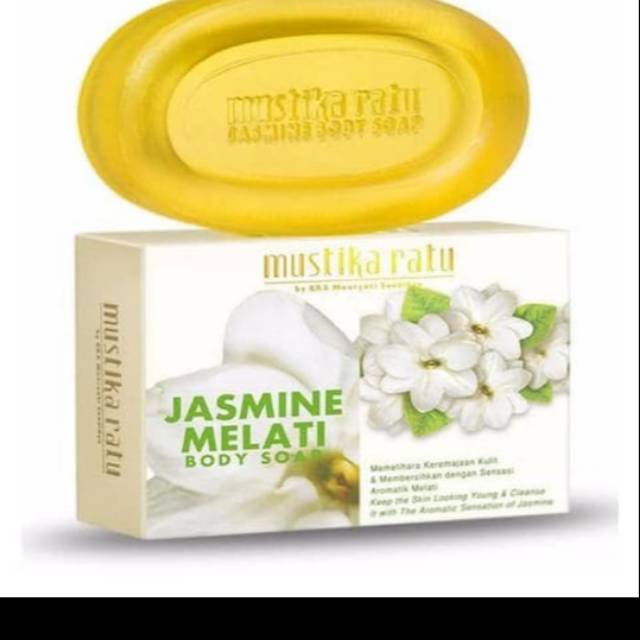 Mustika Ratu Jasmine Melati Body Soap Sabun Batang 85 Gr Shopee