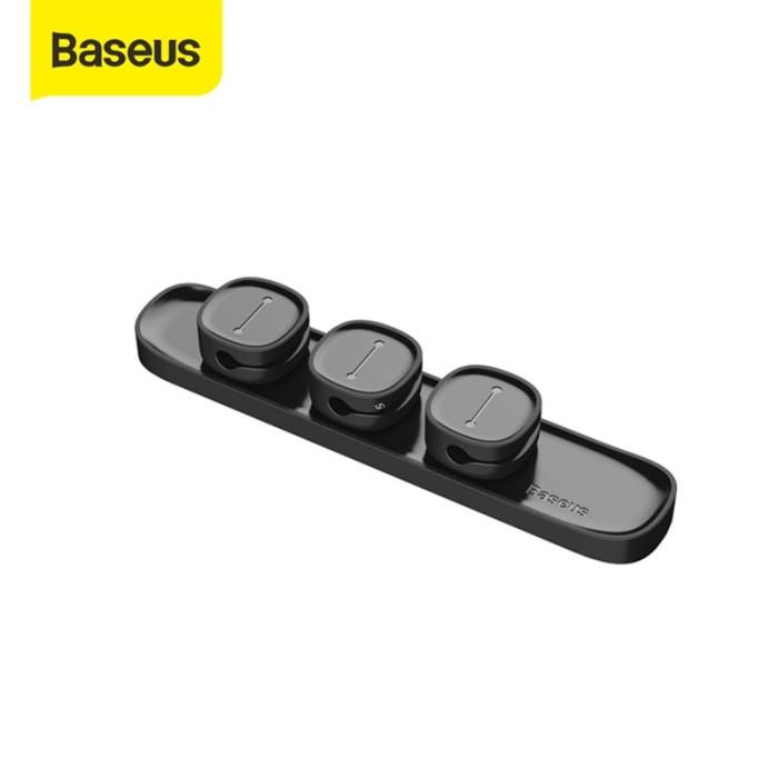 

Baseus Kabel Klip Penjepit Kabel Cable Holder Organizer Magnetic