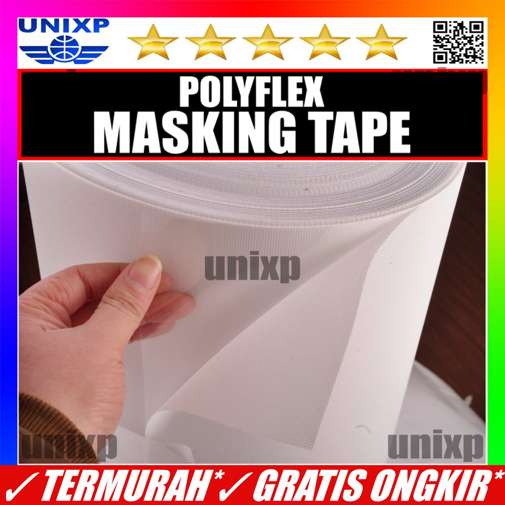  Polyflex  Pvc  Korea Bahan Sablon Flex Stiker Masking Tape 