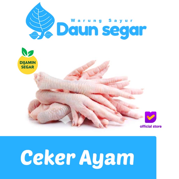 

Ceker Ayam Besar kuku Sudah dipotong Bersih 500gram