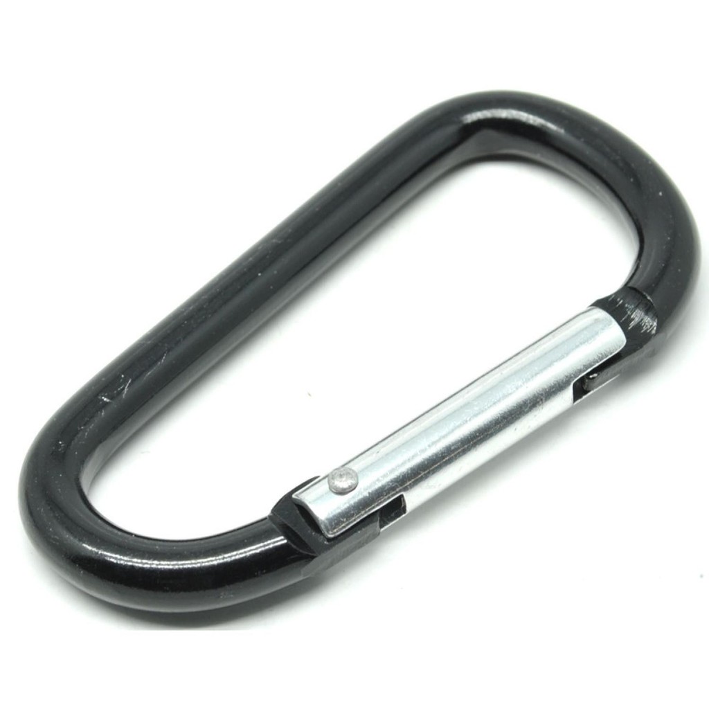 D-Type Carabiner Buckle Hanging Aluminium 78mm 10KG - CC1