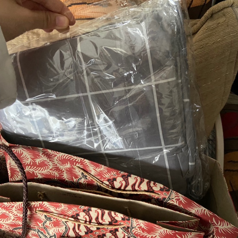 Sprei Set Katun Premium Minimalis