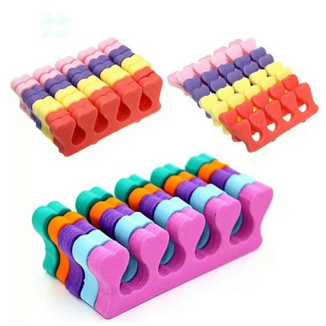 SEPASANG PEMISAH JARI NAIL ART ALAT MANICURE / FINGER TOE SEPARATOR ISI 2PCS MURAH