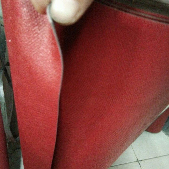 TIKAR-KARPET- KARPET TALANG AIR 55 CM MERK FLIPER MERAH HITAM TEBAL -KARPET-TIKAR.