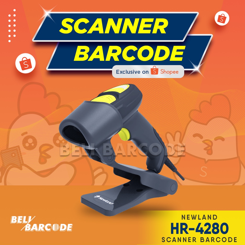 SCANNER BARCODE USB NEWLAND HR4820 // NEWLAND HR-4280 BARCODE SCANNER 1D 2D