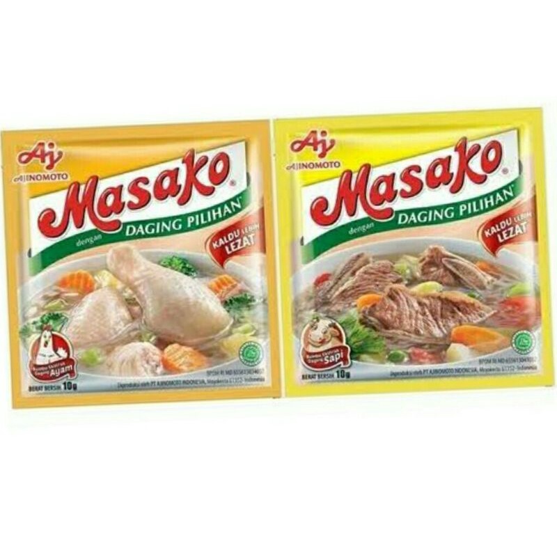 

masako 1 renceng isi 12 sachet