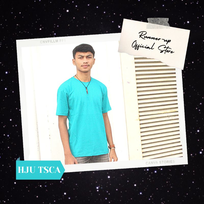 Runner-up Basic Polos Hijau Tosca | Kaos Polos Hijau Tosca