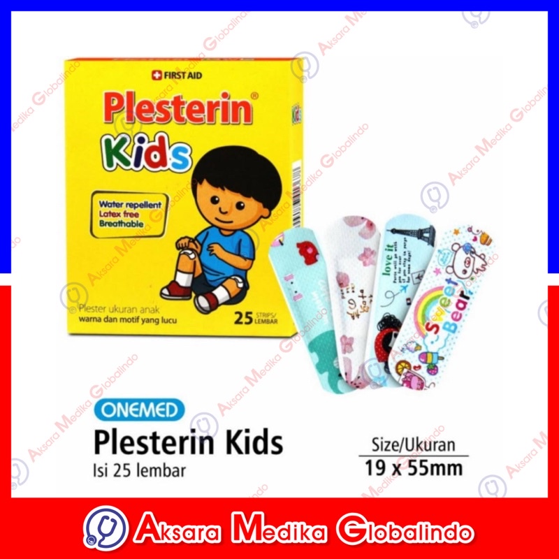 PLESTERIN KIDS ONEMED BOX ISI 25PCS