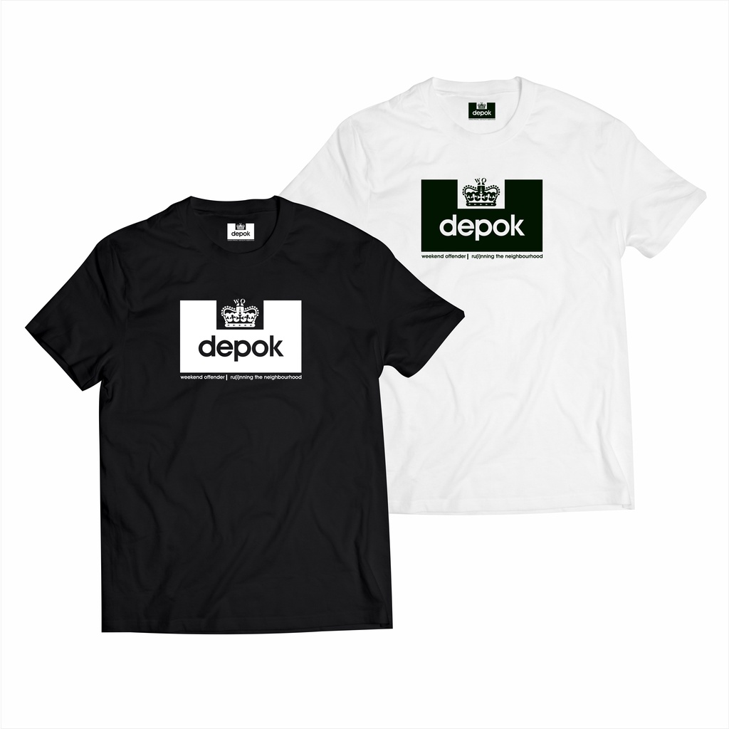 Kaos Depok Weekend Offender Tshirt Casual Premum Original Cotton Combed 30s