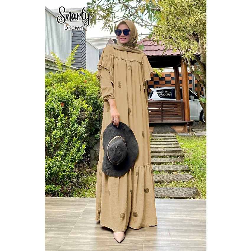 GAMIS PESTA KONDANGAN POM POM SNARLY