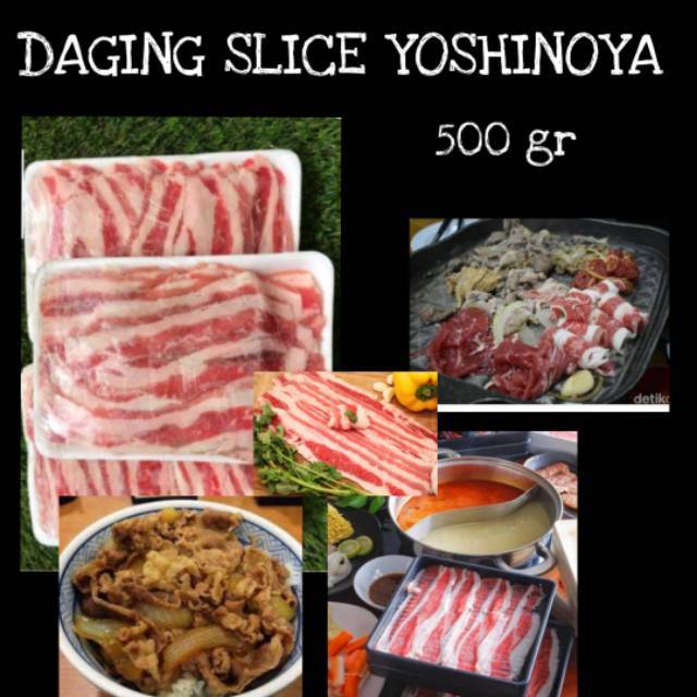 Daging Slice Dengan Lemak Us Beef Slice Shopee Indonesia