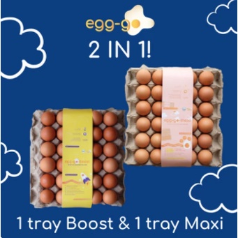 

EGG-GO 2 IN 1 TRAY (1 TRY BOOST & 1 TRY MAXI)