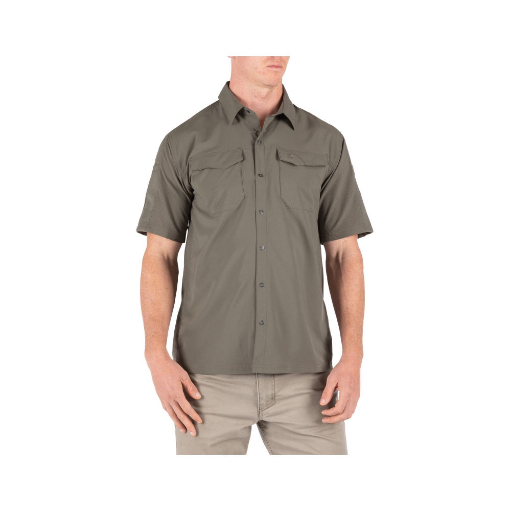 Kemeja 5.11 Freedom Flex Shirt Quickdry stretch Green