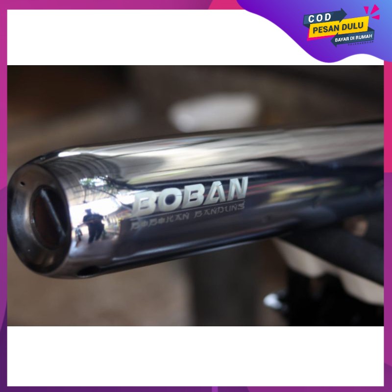 KNALPOT BOBAN C33 C39 RX K RX KING ORIGINAL BOBOKAN BANDUNG