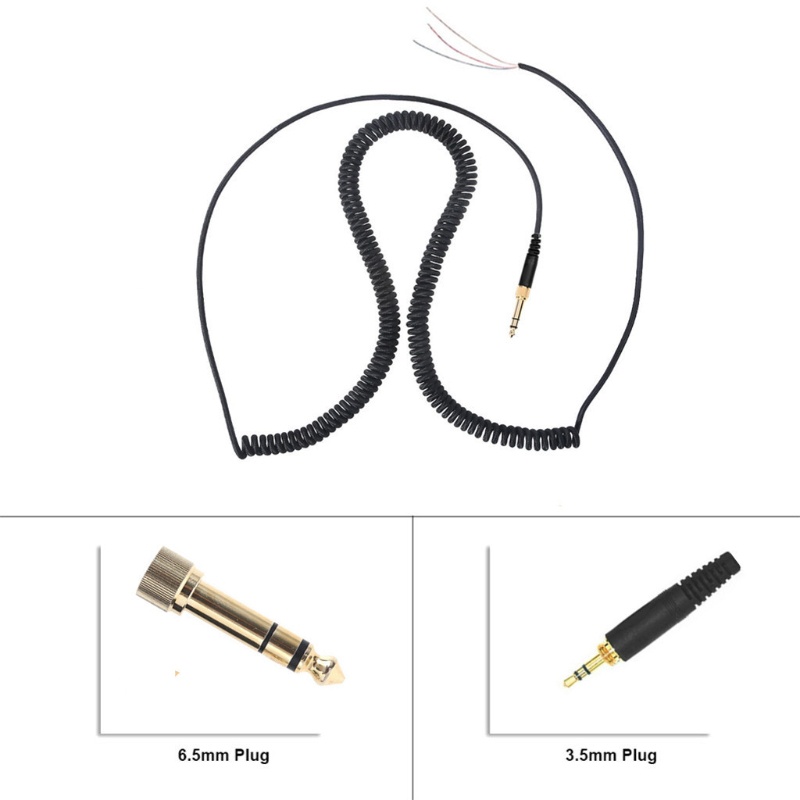 Bt Pengganti Spring Cable Cord Wire Plug Untuk Aksesoris Headphone -Beyerdynamic DT 770 770Pro 990 990Pro