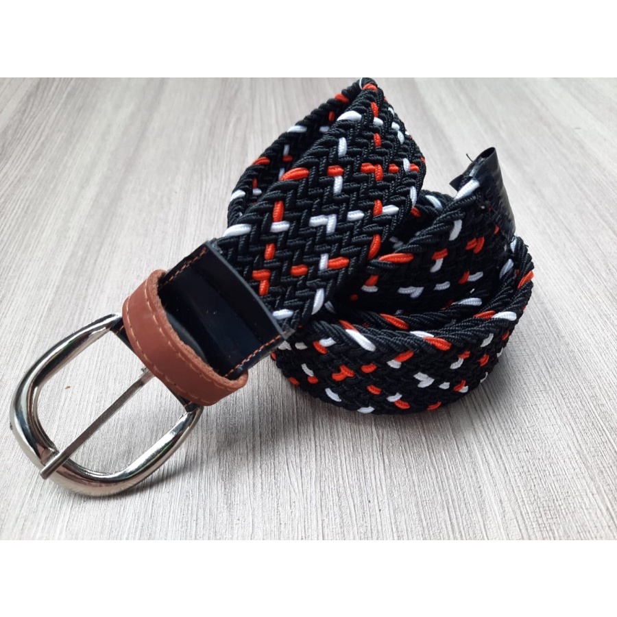 Ikat Pinggang Pria dewasa | sabuk kepang | Model gesper Jarum / ikat pinggang pria elastis/ molor / sabuk pria dewasa