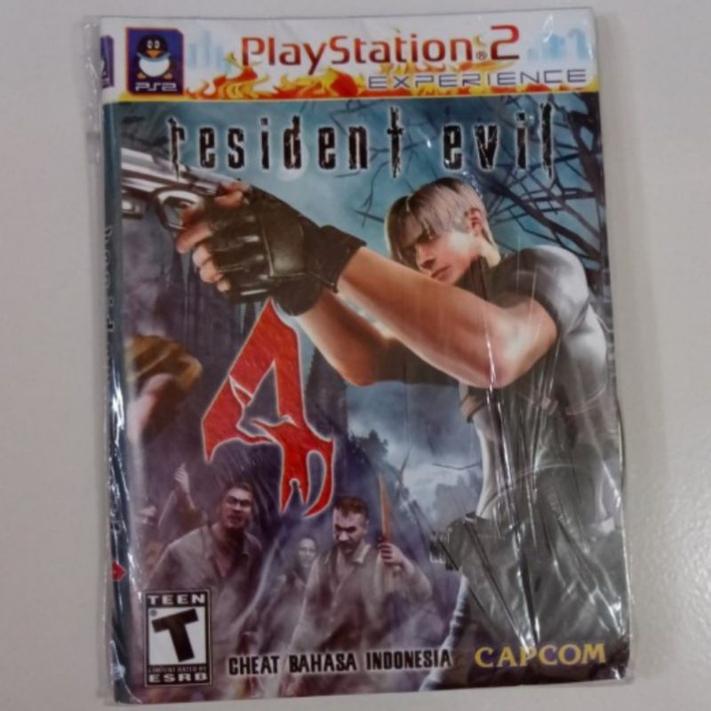 Kaset Game PS 2 - Play Station 2 Resident Evil Cheat Version - RE 4 cheat bahasa