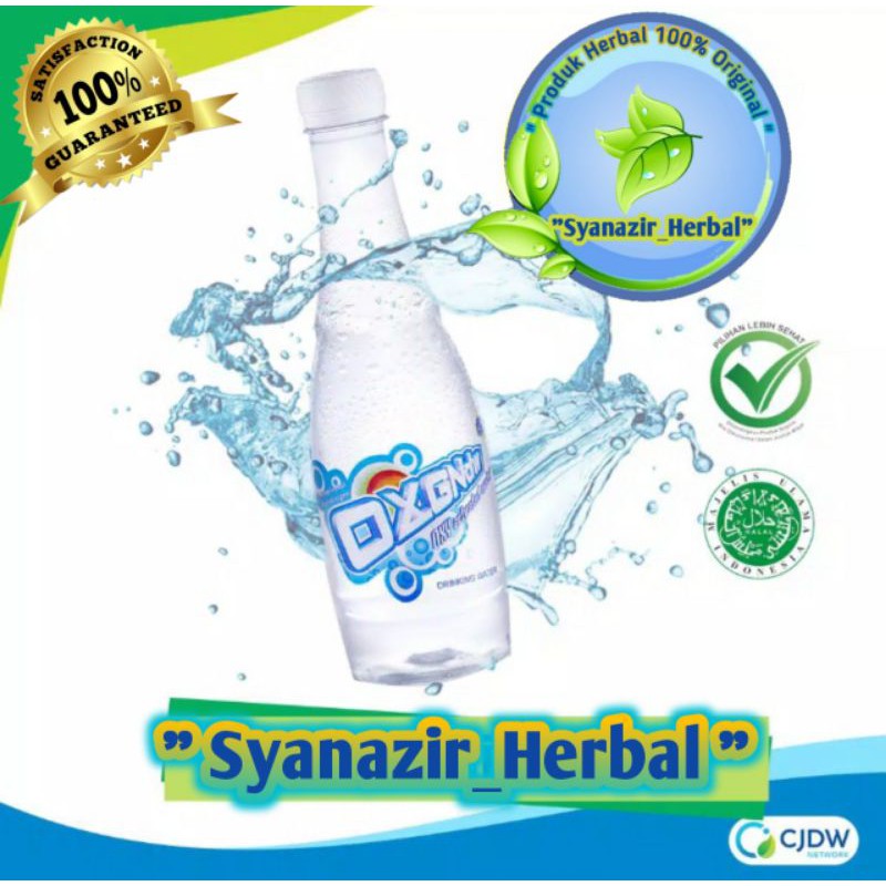 

Air mineral ber oksigen Oxgndw Cjdw air minum kesehatan oxygen mineral water