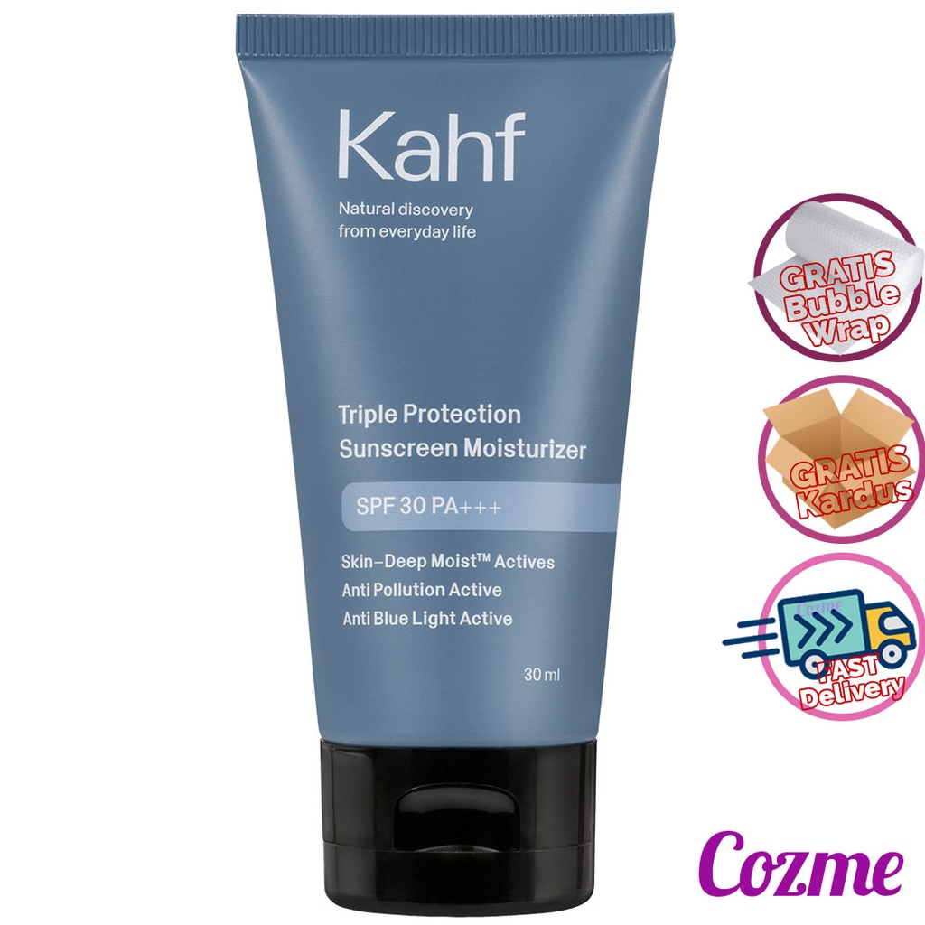 KAHF Triple Protection Sunscreen Moisturizer 30mL