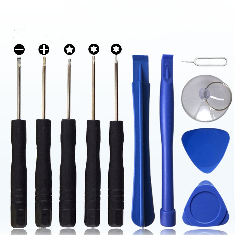 Repair Tools Kit Mobile Phone 8 / 10 / 11 in 1 for Android Smart Mobile Phone iphone Tablet iPad Pry Opening Tool Professional Screwdriver Set