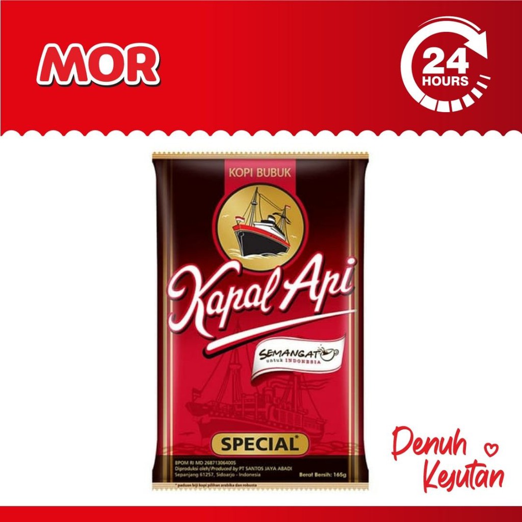 

KAPAL API Special Mix Kopi Gula Bubuk 10 x 25 gr