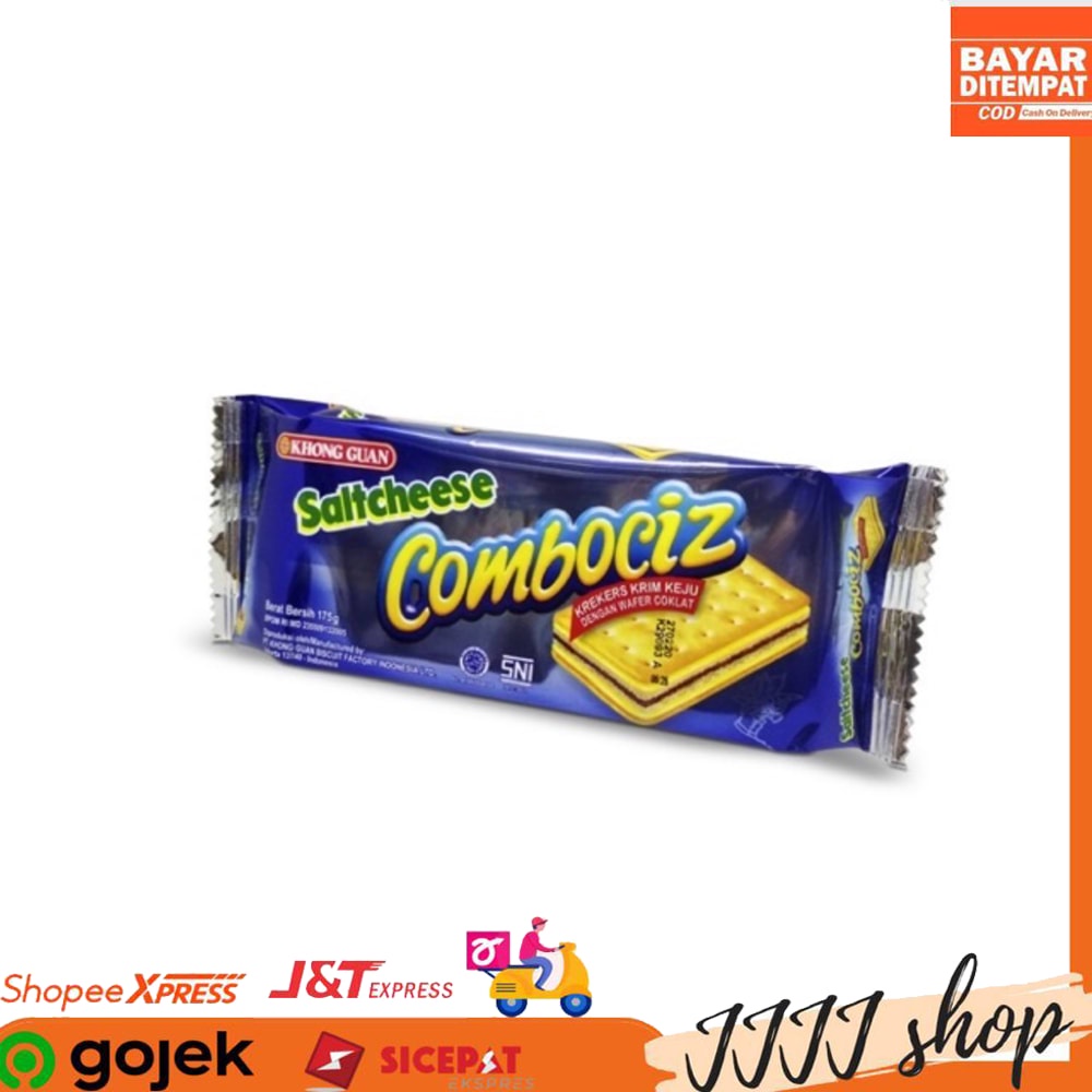 

Khong Guan Saltcheese Combociz Biskuit Snack Cemilan Berat Bersih 175gr