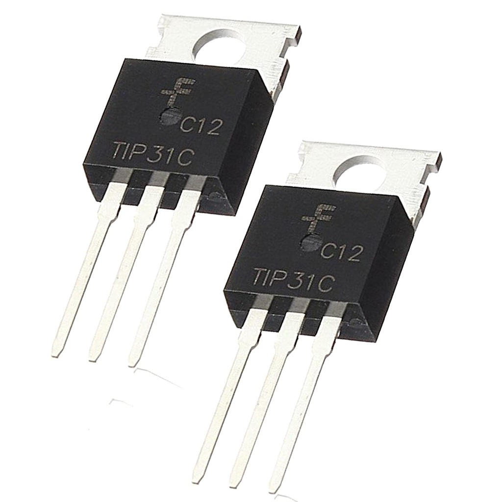 2PCS [SMC-9033] TIP31 RIP31C TRANSISTOR NPN 3A 100V TO-220 AK69