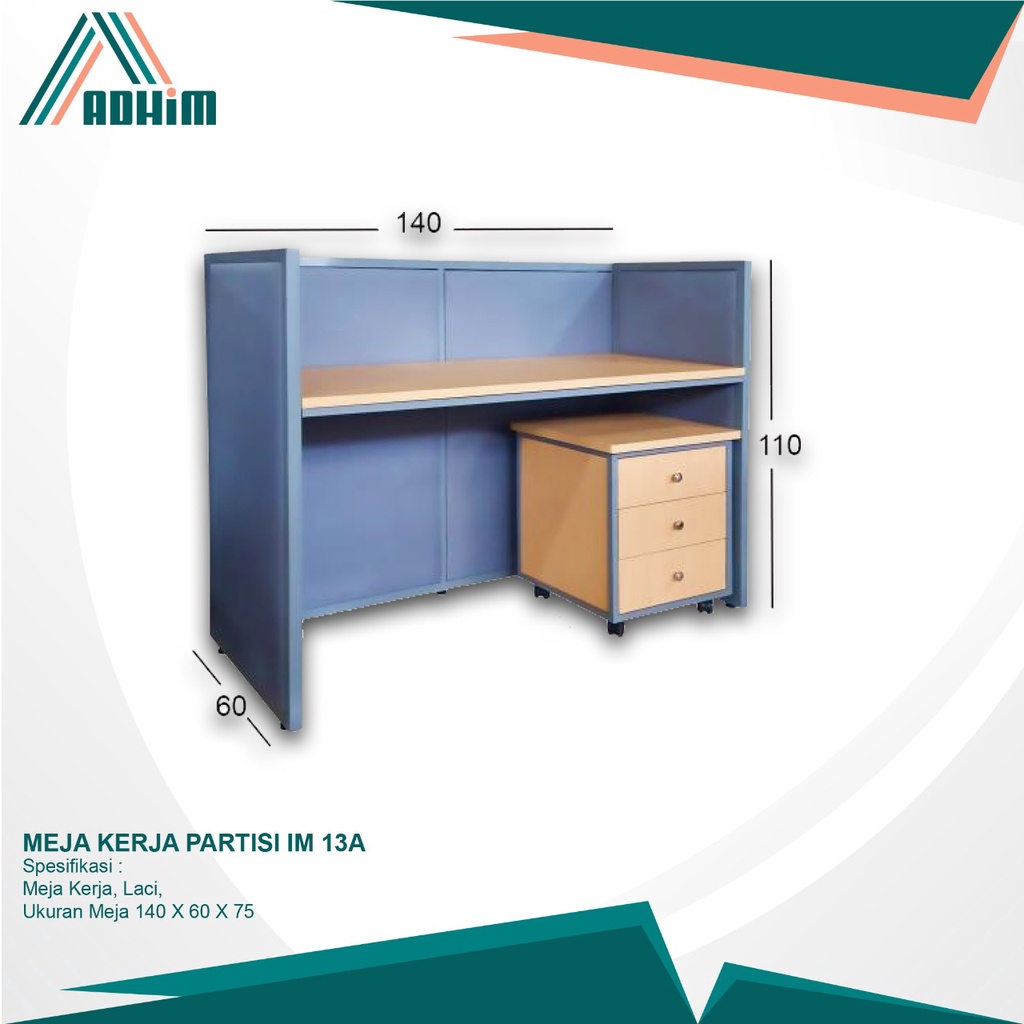 MEJA KERJA PARTISI IM 13A