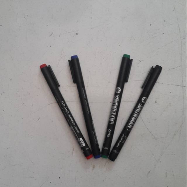 

Spidol OHP F dan M Waterproof