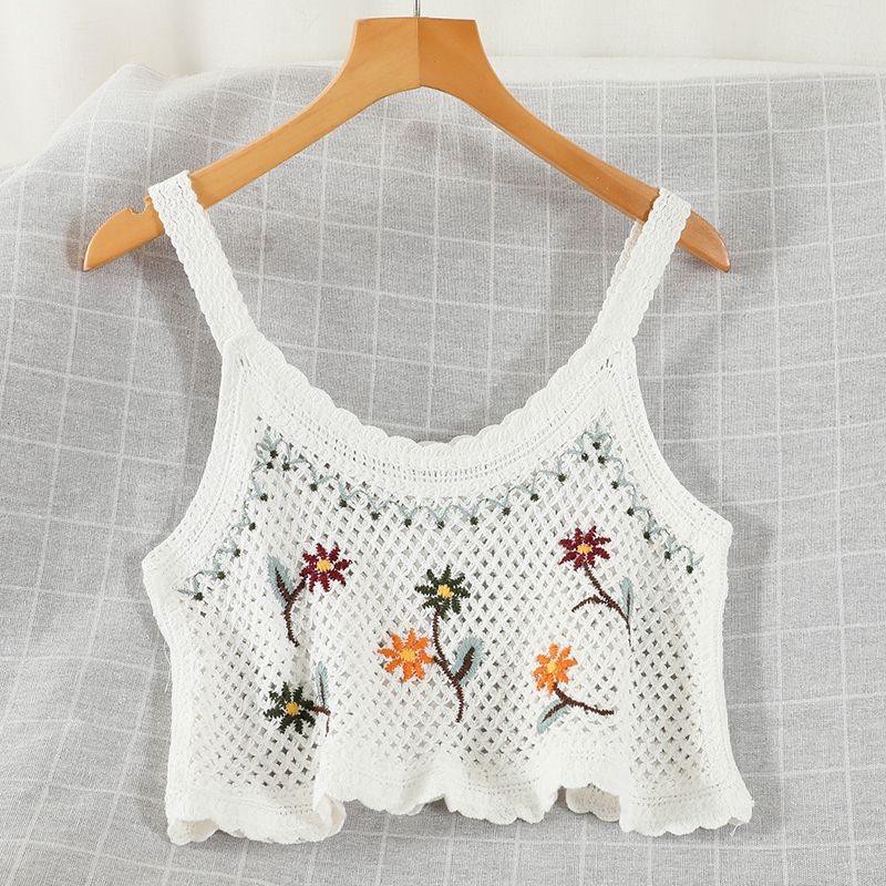 Korean Lace Chrocet | Vest Crop Korean