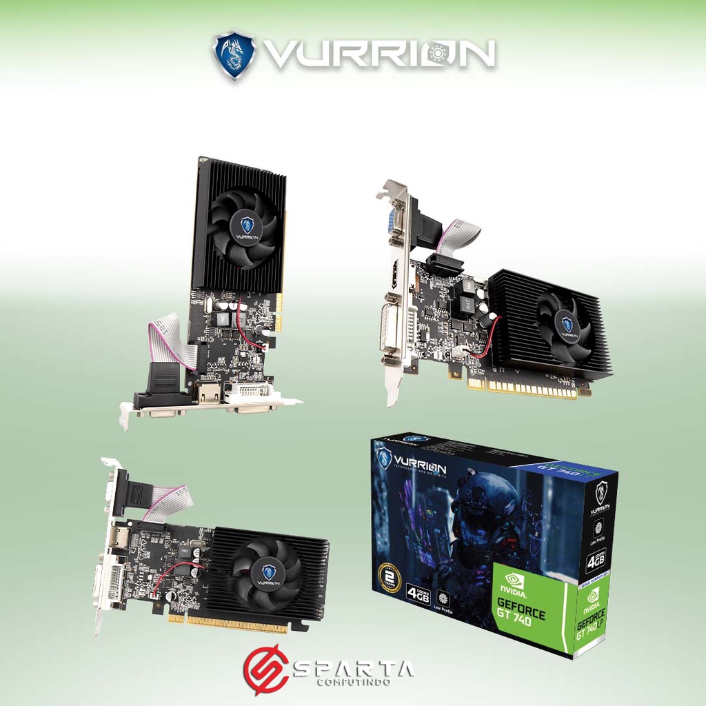 VGA Nvidia Geforce GT 740 4GB GDDR3 Vurrion New Garansi Resmi